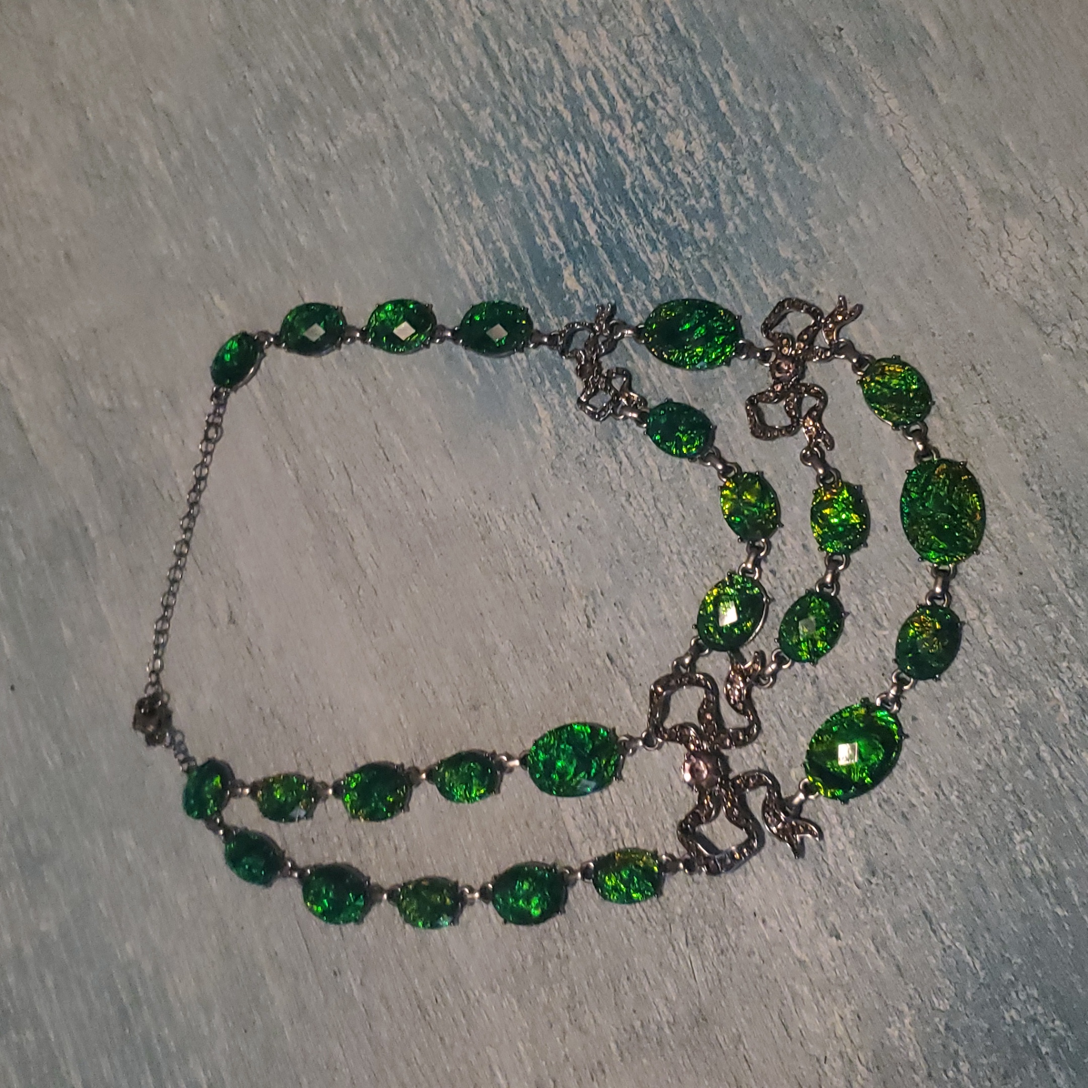 Elegant Green Necklace